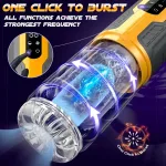 automatic male masturbator cup thrusting