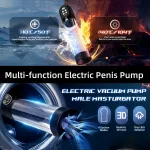 male penis massager ice fire suction