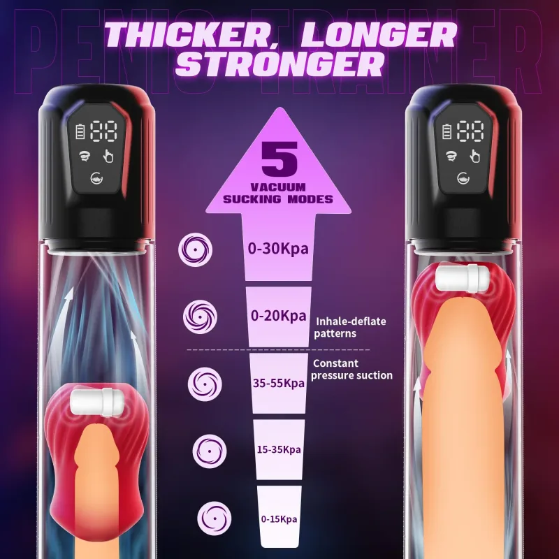 electric penis pump suction masturbator