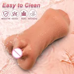 3in1 pocket pussy male masturbator toy