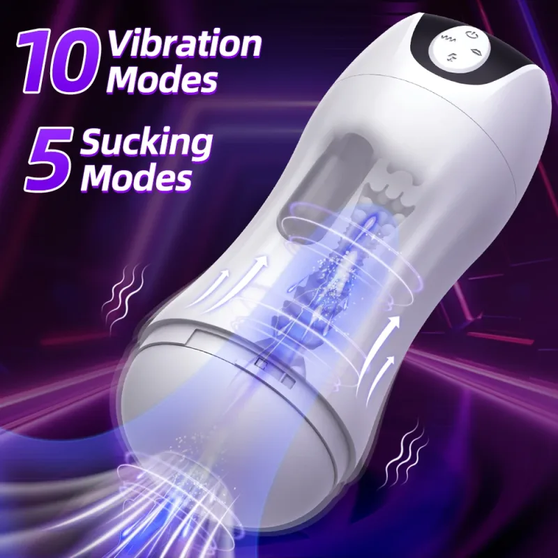 automatic sucking male masturbator cup