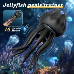 male masturbator penis glans vibrator trainer