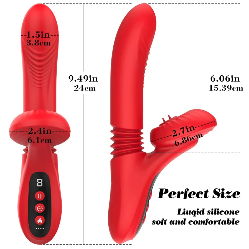 heating thrusting vibrator