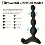 anal vibrator beads prostate massage butt plug