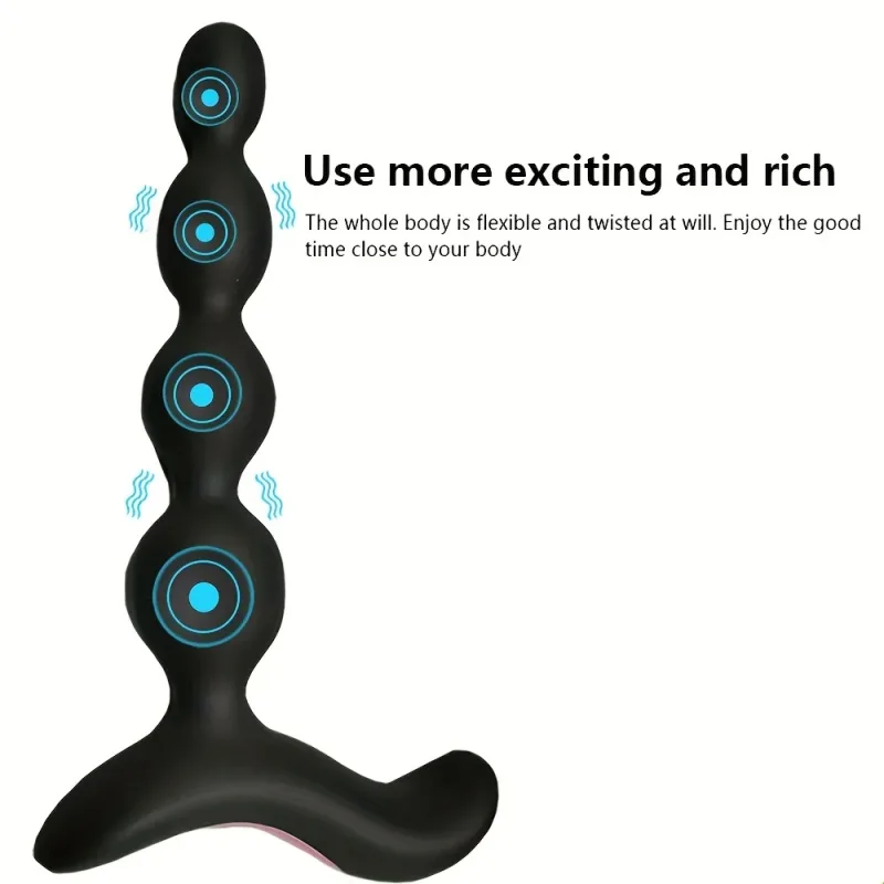 anal vibrator beads prostate massage butt plug