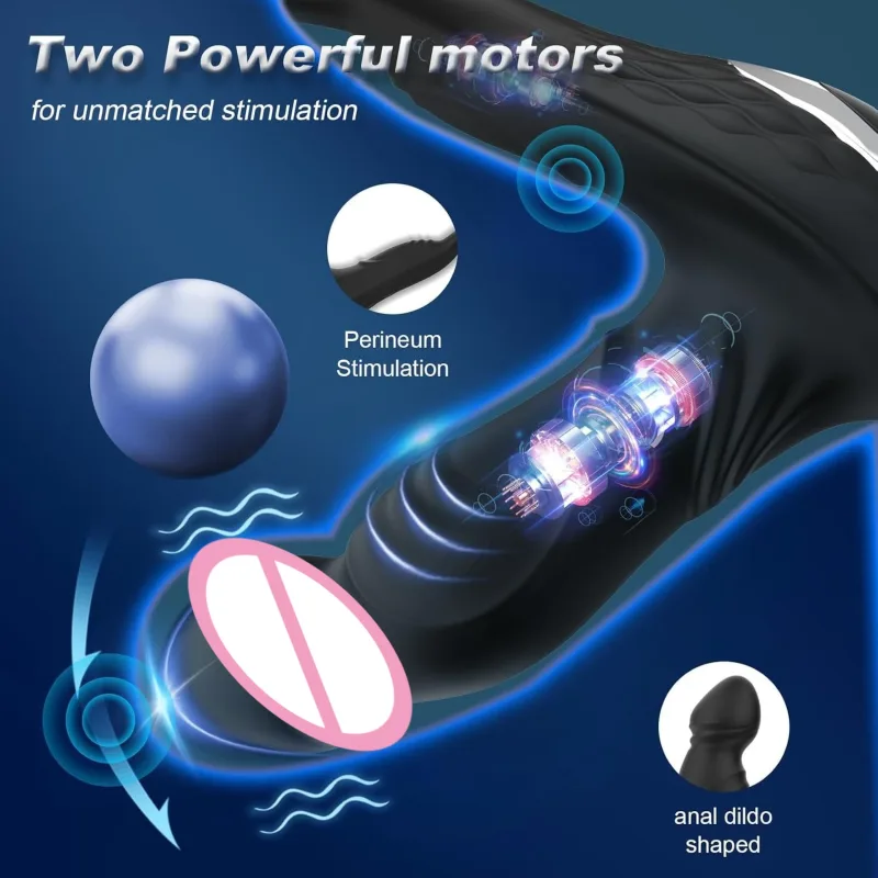 prostate massager penis ring