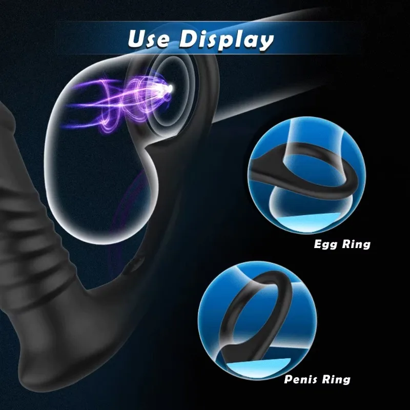 bluetooth prostate massager silicone anal vibrator for couples bluetooth prostate massager silicone anal vibrator for couples