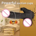 wiggling thrusting bluetooth rabbit vibrator dildo