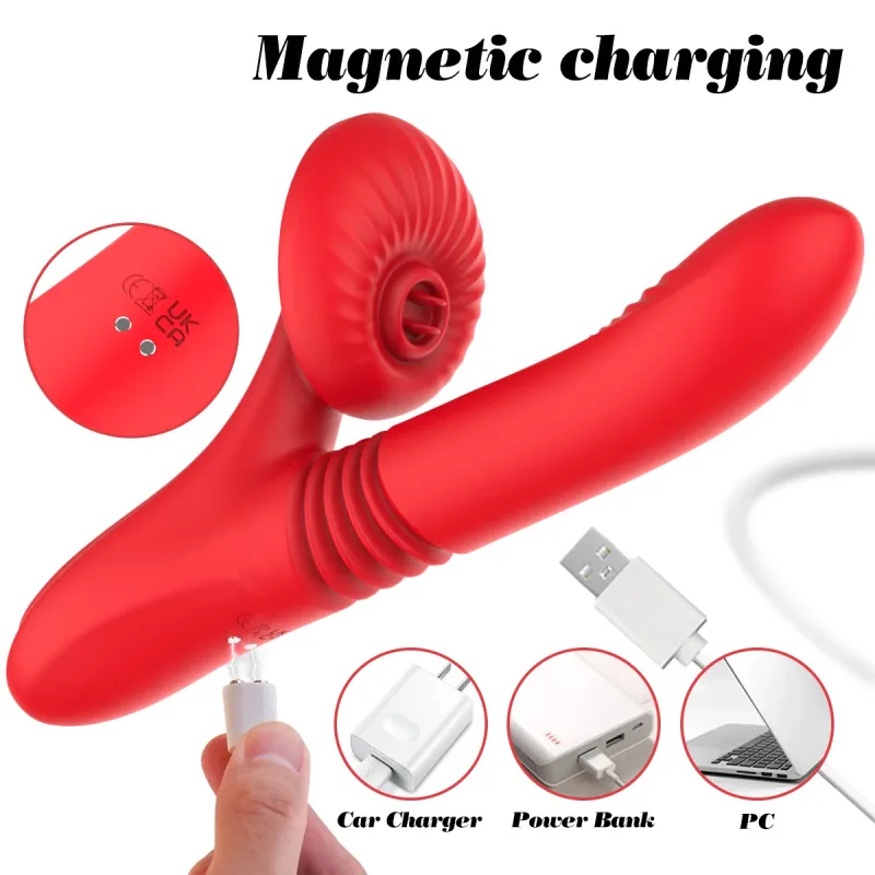 heating thrusting vibrator