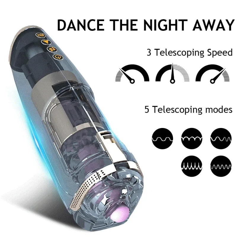 automatic piston male masturbator