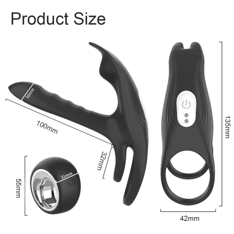 vibrating cock ring penis vibrator