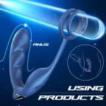 anal vibrator prostate massager cock ring anal vibrator prostate massager cock ring