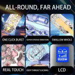 sucking vibrating penis pump masturbator