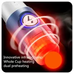 realistic thrusting vagina masturbator