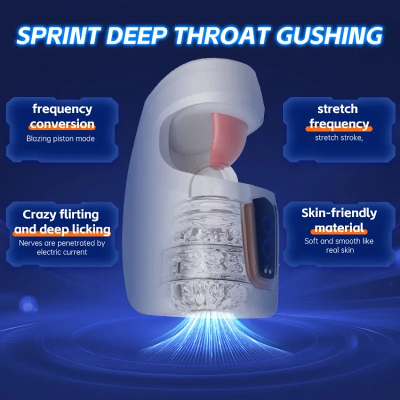 tongue licking automatic masturbator men tongue licking automatic masturbator men