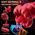 tongue rose vibrator clitoral stimulator