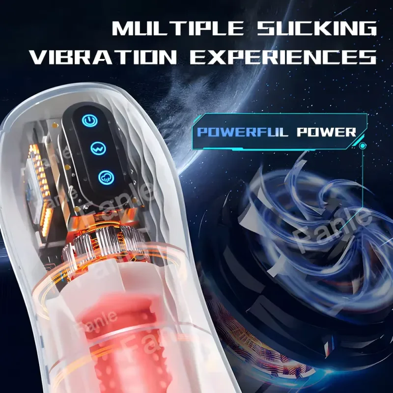 automatic sucking male masturbator toy