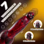 alien big thrusting dog dildo app control