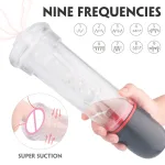 automatic penis enlargement pump vacuum masturbator