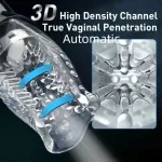 automatic male masturbator electric piston rotating