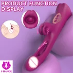 g spot tapping licking vibrator