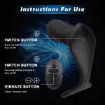 bluetooth prostate massager silicone anal vibrator for couples bluetooth prostate massager silicone anal vibrator for couples
