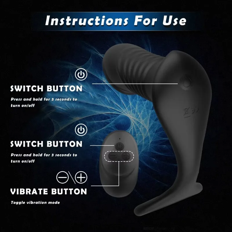 bluetooth prostate massager silicone anal vibrator for couples bluetooth prostate massager silicone anal vibrator for couples