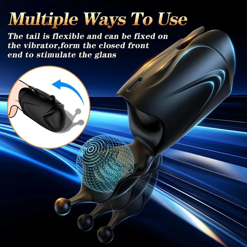 dual vibrating penis trainer