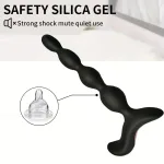 anal vibrator beads prostate massage butt plug