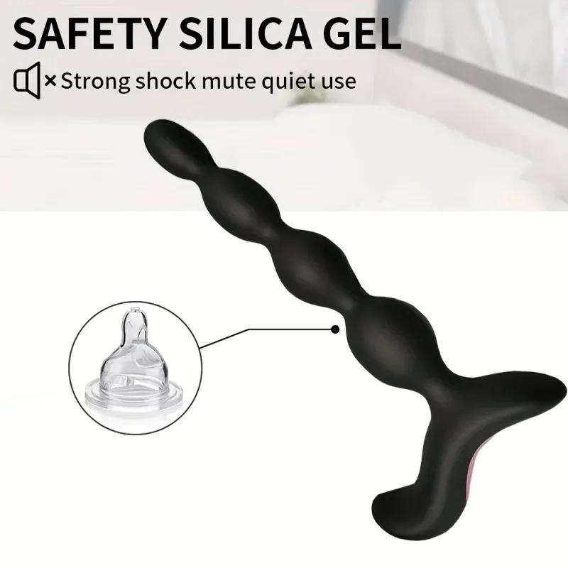 anal vibrator beads prostate massage butt plug