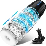 automatic male masturbator cup penis pump deep throat blowjob sucking sex machine 7 modes vibration pocket pussy men sex toys 18