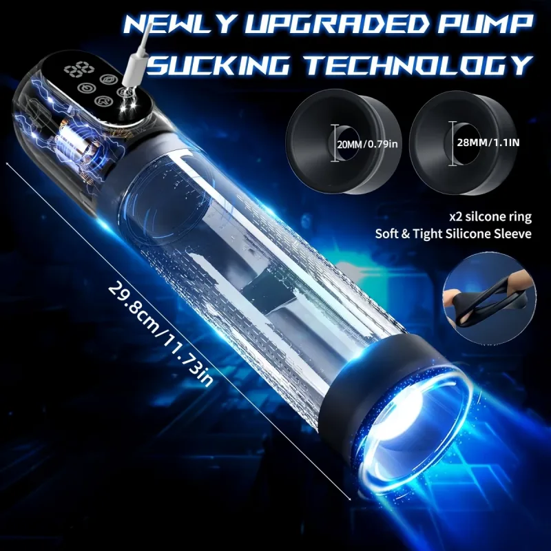 male penis massager ice fire suction