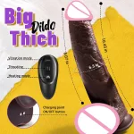 remote realistic dildo vibrator