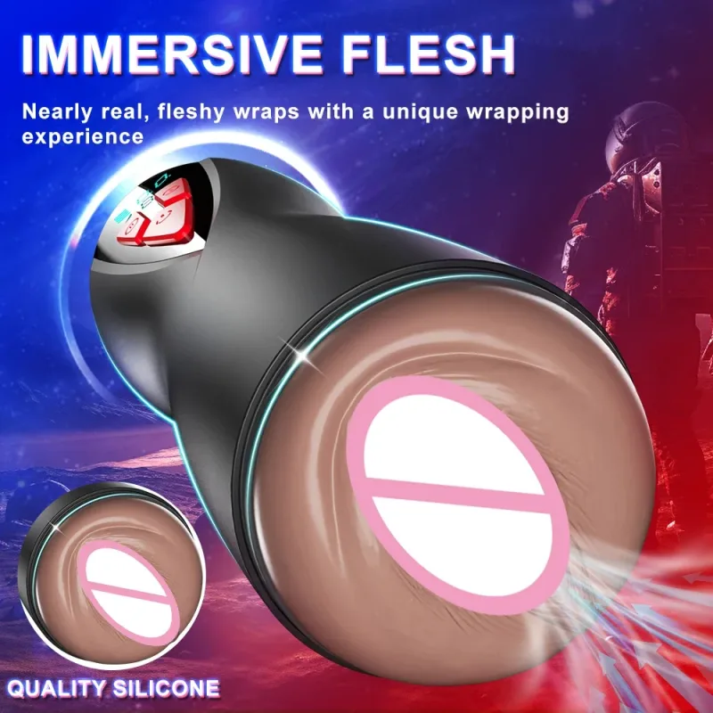 automatic sucking male masturbator vibration blowjob