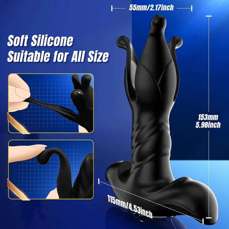 prostate massager anal vibrator thrusting butt plug prostate massager anal vibrator thrusting butt plug