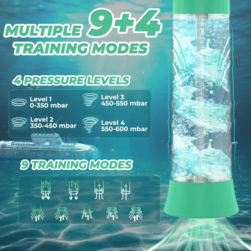 electric vacuum penis pump extender lcd