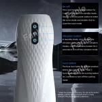 automatic sucking male masturbator toy