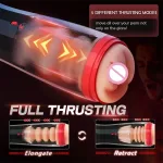 electric retractable male masturbator pocket pussy