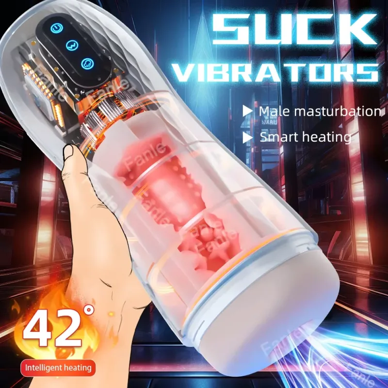 automatic sucking male masturbator toy