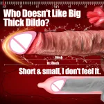 realistic vibrator dildo with thrusting vibrating penetration vagina anal masturbation stimulation penis sex toys for women men