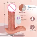 huge thrusting dildo vibrator