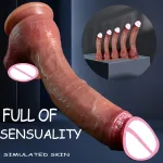 oversized realistic dildo huge penis anal toy for women & men