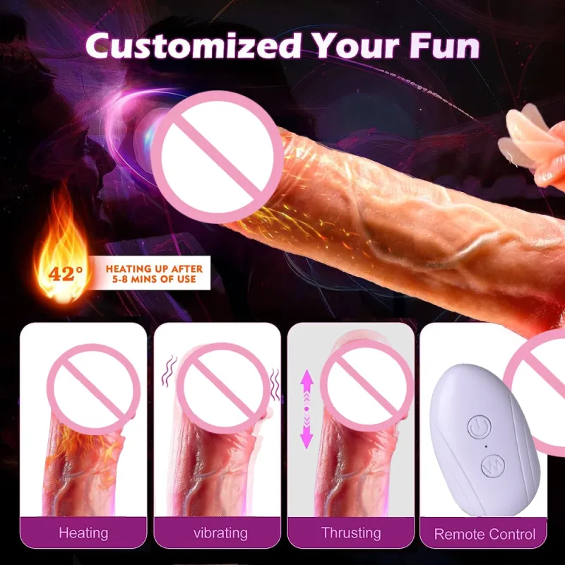 automatic swing thrusting dildo vibrator