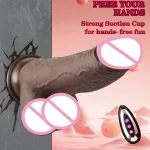 telescopic vibrator dildo