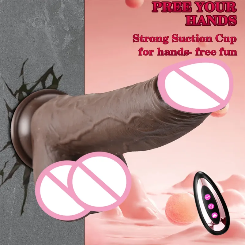 telescopic vibrator dildo