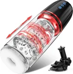 automatic male masturbator cup penis pump deep throat blowjob sucking sex machine 7 modes vibration pocket pussy men sex toys 18