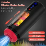 automatic thrusting male masturbator cup