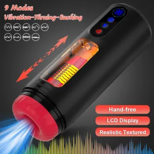 automatic thrusting male masturbator cup