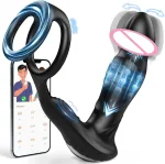prostate massager penis ring
