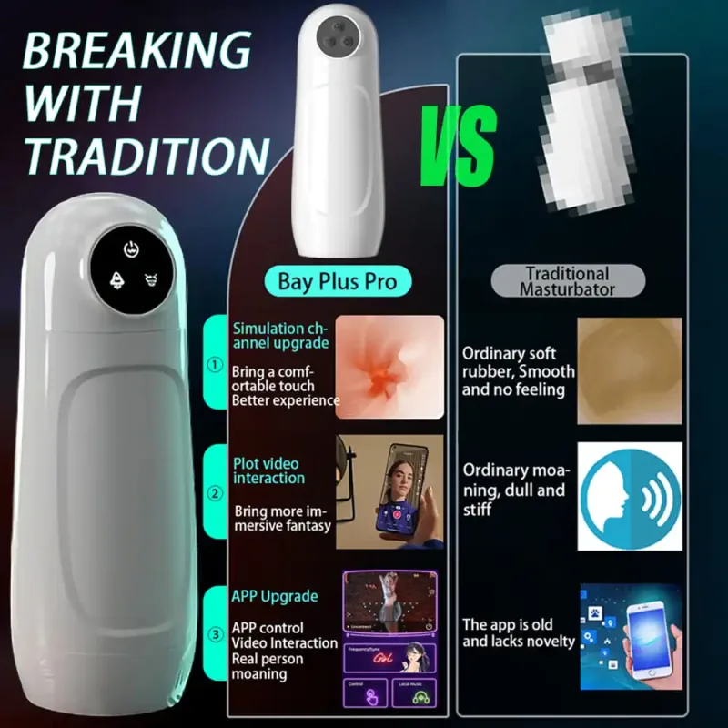 strong sucking male masturbator app control sex toy for men